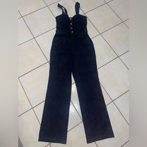 EXPRESS DENIM JUMPSUIT NWOT